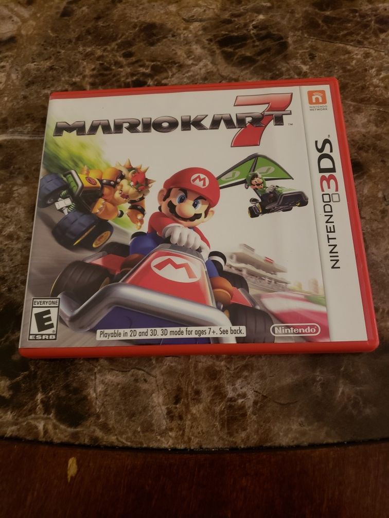 Mario Kart 7, Nintendo 3ds