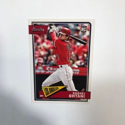 2018 Shohei Ohtani Rookie Card Panini Classic