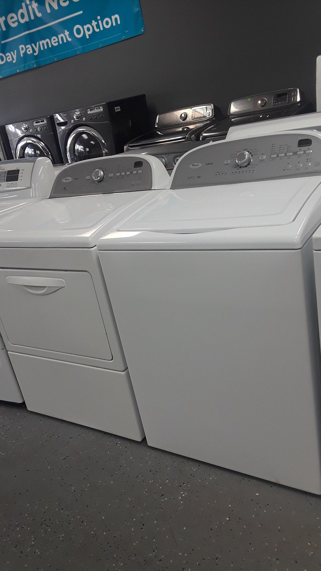 WHIRLPOOL CABRIO WASHER & DRYER SET H2 LOW WASH SYSTEM HE ENERGY STAR ACCUDRY