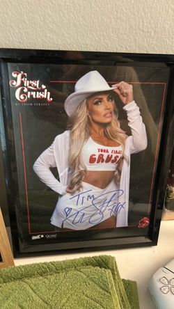 Trish Stratus Autographed Original 'First Crush' Wrestling Photo