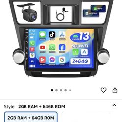 Stereo for Toyota Highlander 2008-2013