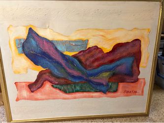 Stephen Kaye Abstract Impasto Oil on Canvas
