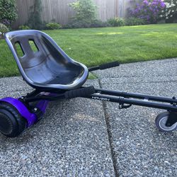 Jetson Hoverboard With Hover-1 Seat Attachment