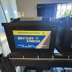Car Batteries- NEVER USED