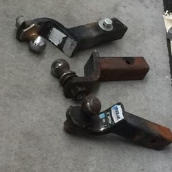 Hitch receiver ball stinger