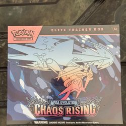Pokemon Mega Evolution Chaos Rising ETB