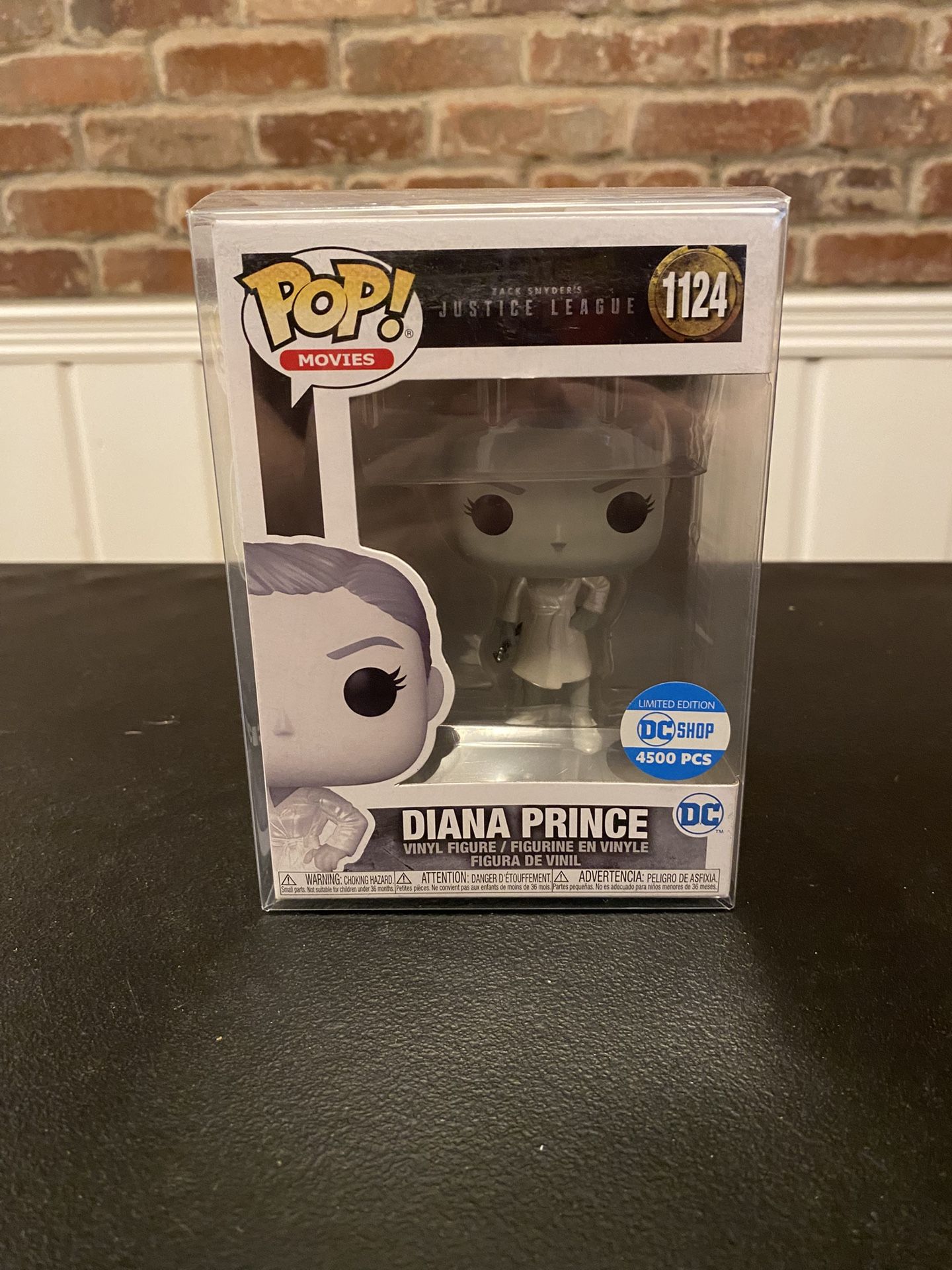 Zack Snyder Justice League Diana Prince (Black And White) Funko Pop
