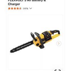 Chainsaw Dewalt 60v No Bateria No Cargador 