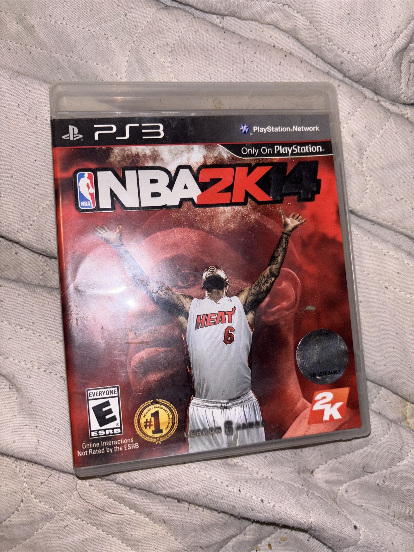 NBA 2K14 For PS3 Complete In Box With Manual! TESTED!