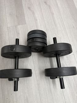 adjustable dumbbell set