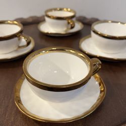 Teacups with Saucers