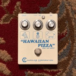 Hawaiian Pizza Fuzz by Caroline 