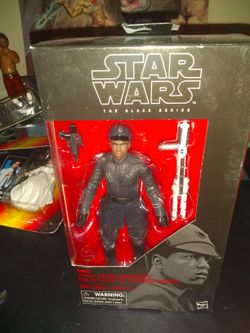 Brand New Star Wars The Black Series Unopened Finn First Order Disguise Action Figure