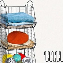 3 Tier Foldable Closet Organizer - Cloth/Laundry/Multi Use
