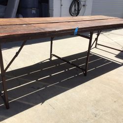 Rustic Outdoor Table