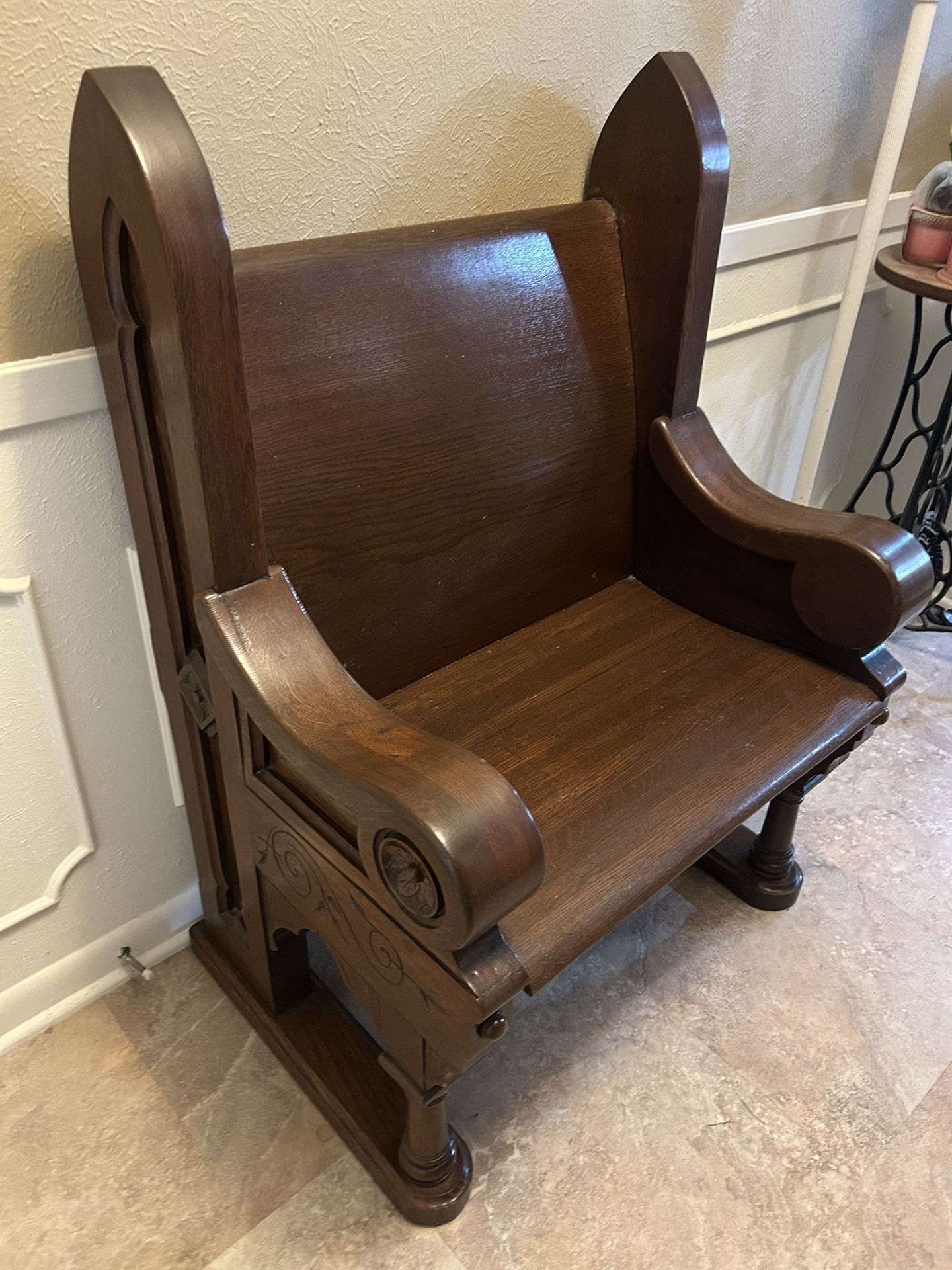 Custom Made Church Bench