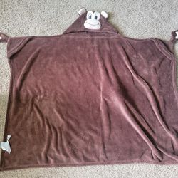 Hooded Monkey Blanket