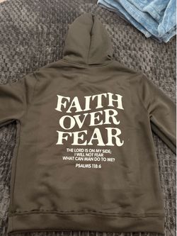 Faith Over Fear Hoodie XL