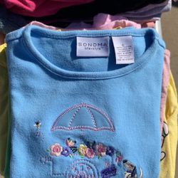 Girls T Shirts, Summer Leggings, 4t -5t, $20 For 26 Pieces 