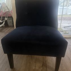 Soft Velvet Cushion Chair