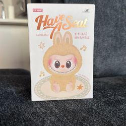 Authentic Have A Seat Labubu Popmart 💛💙