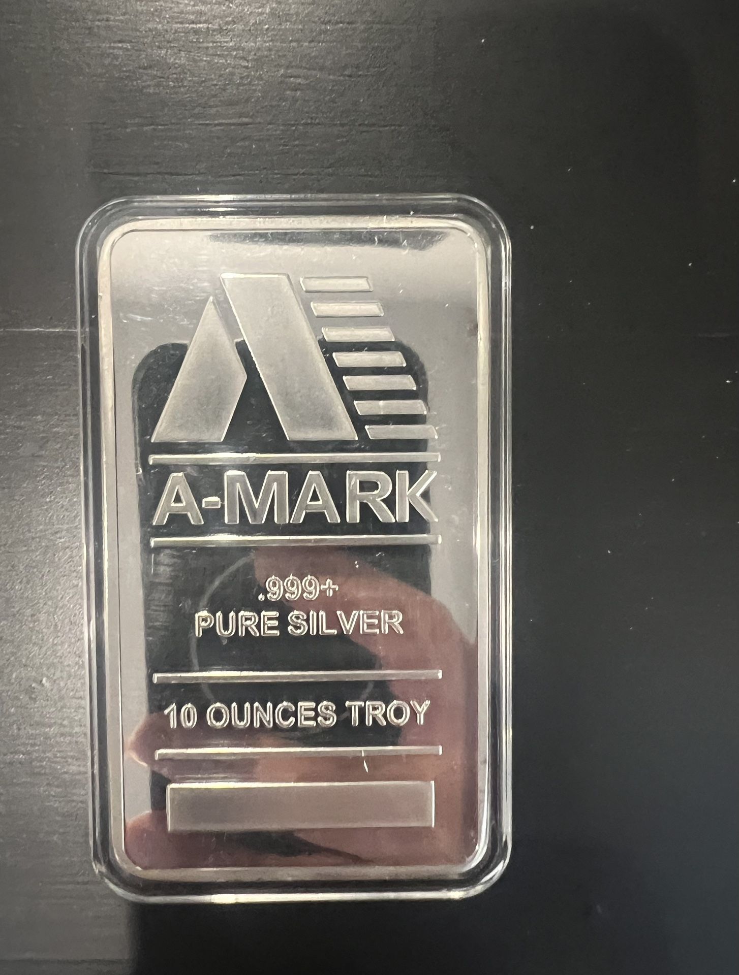 10oz .999 Silver A-Mark Bar