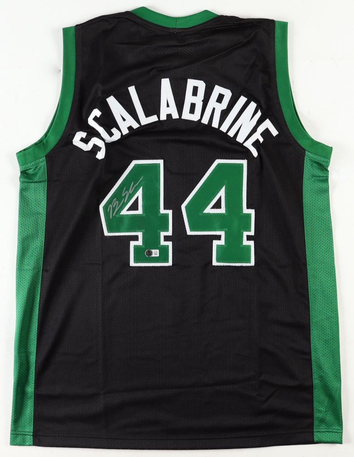 Brian Scalabrine Signed Basketball Jersey – Beckett COA – Boston Celtics