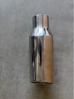 Crome exhaust tip