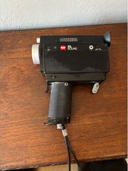 Vintage GAF XL Sound Super 8 Movie Camera Retro Film As-Is