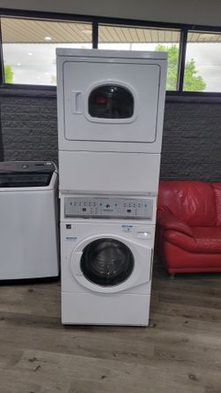 Speed Queen Washer and Electrical Dryer Unit