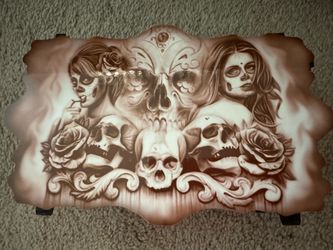 Day of the Dead jewelry box