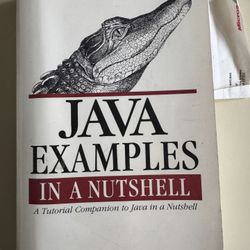 Java Examples In A Nutshell And Java In A Nutshell
