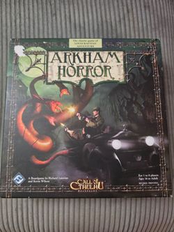 Arkham Horror Board Game Revised Printing