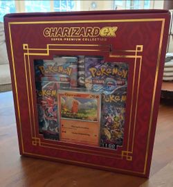 Pokémon TCG Sealed Charizard EX Super-Premium Collection Box New Sealed