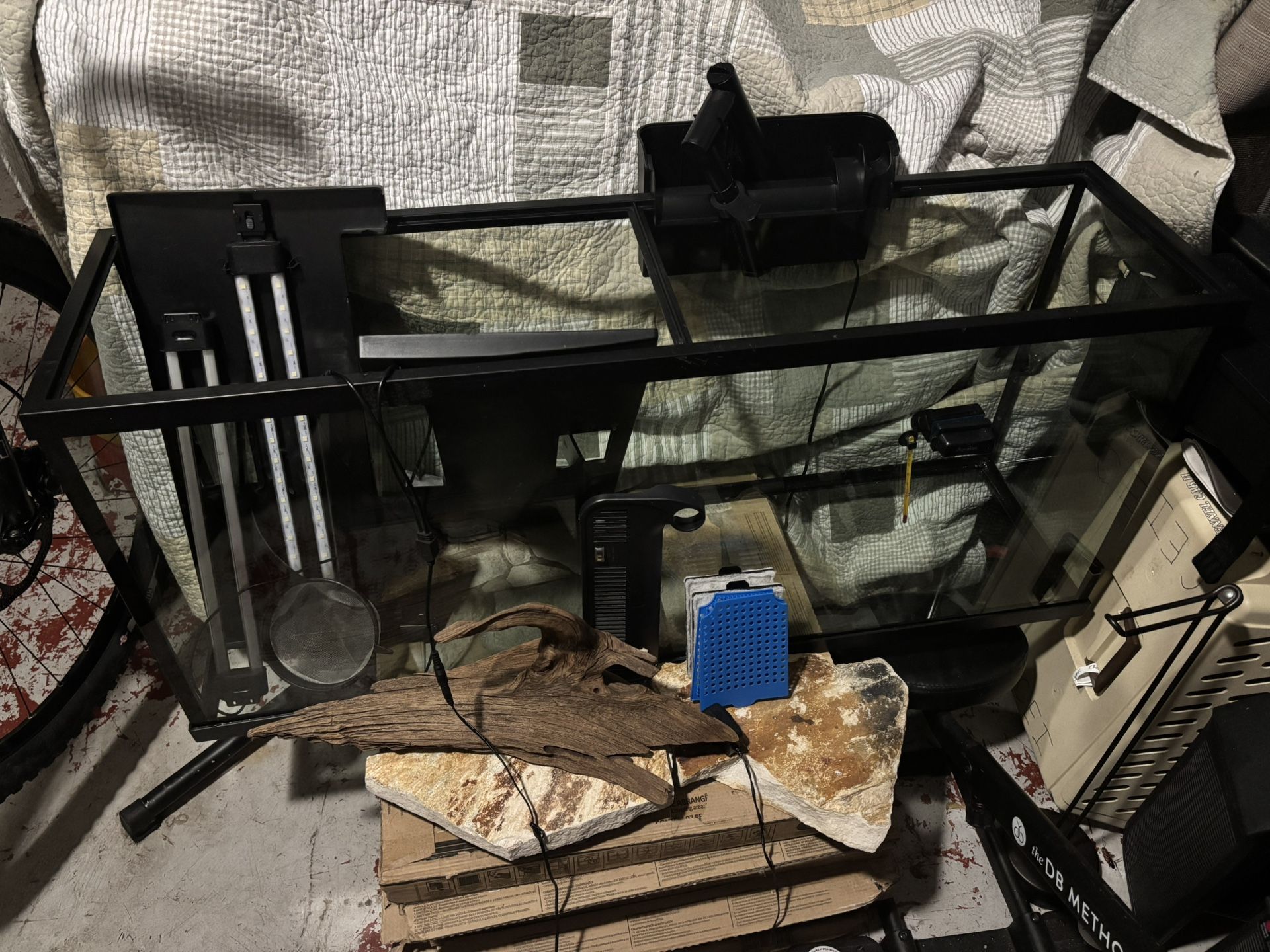 55 Gallon Fish Tank (Everything Included)