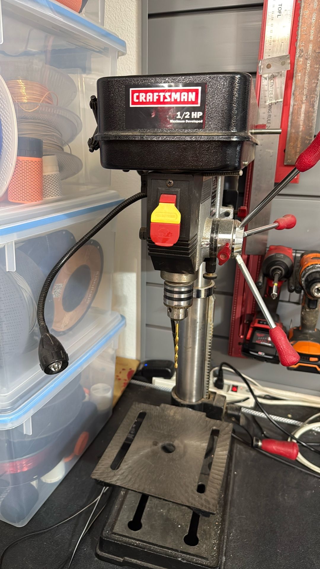 Craftsman 10in Drill Press With Laser