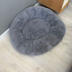 Grey Dog Bed