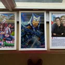 Marvel-Starwars Framed Pics