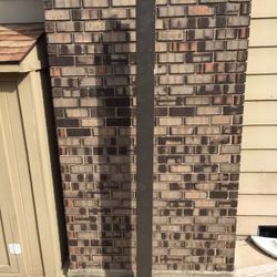 8ft. X 5in.sq. Aluminum pole that's folds at the bottom for easy maintenance on light fixture A great drive way light or back yard pole