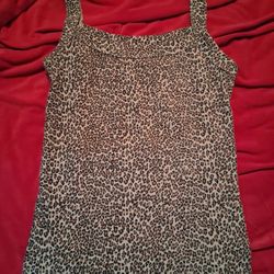 Cheetah Print Tank Top American Eagle
