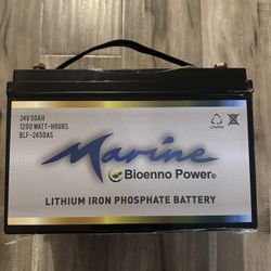 Bioenno 24v 50ah LfP Battery 