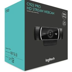Logitech C922 Pro Stream Webcam 1080P Camera