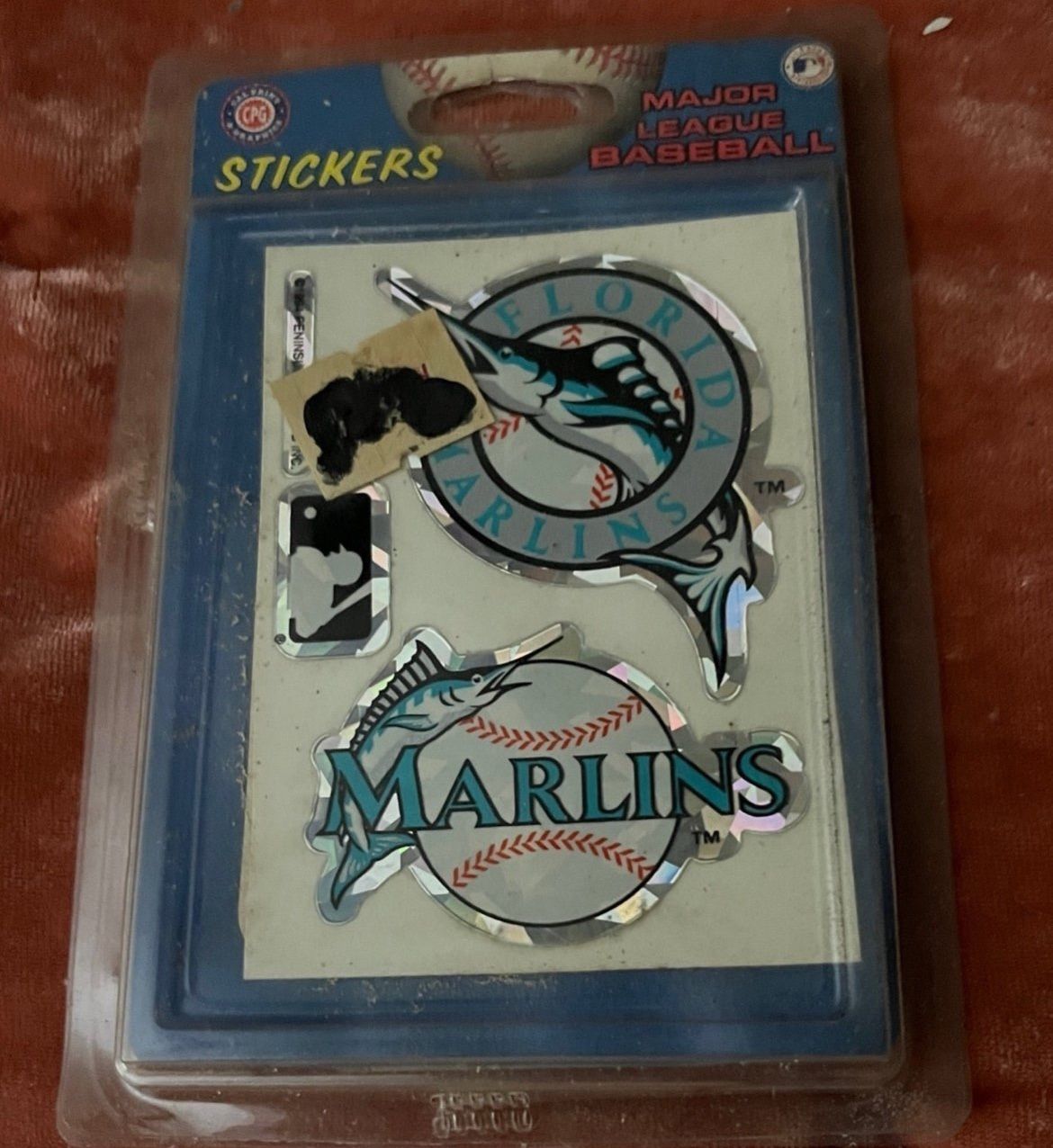 Major League Baseball Stickers - Florida Marlins