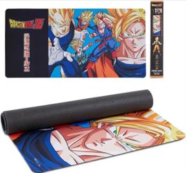 Dragon ball Z Majin Vegeta sacrifice Playmat Play Mat desk Mouse Pad TCG CCG MTG