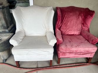 2 Wing Back Chairs