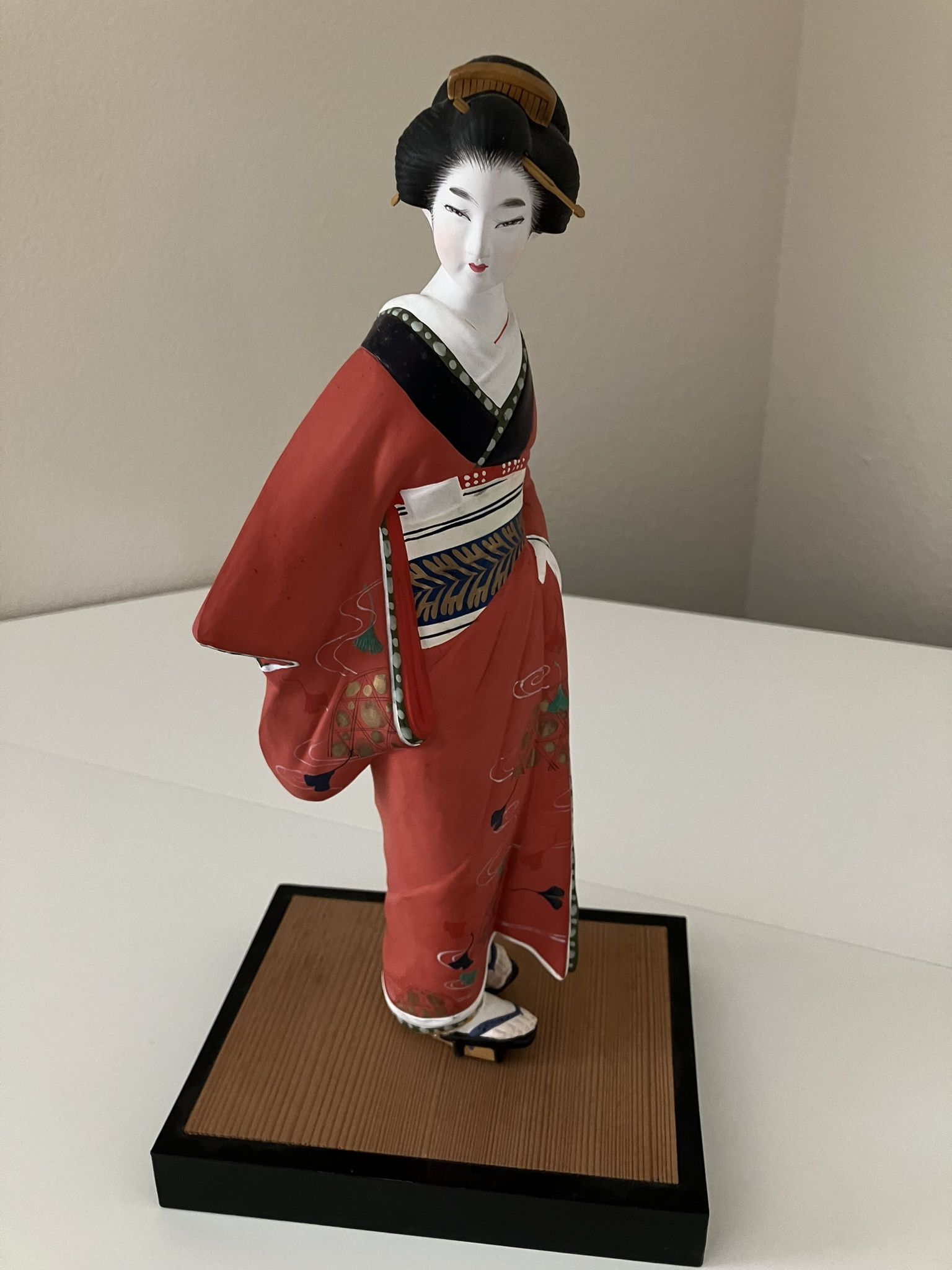 Geisha statue Antique 13” Antique
