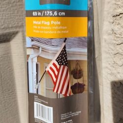 5.75 Ft Metal Flag Pole