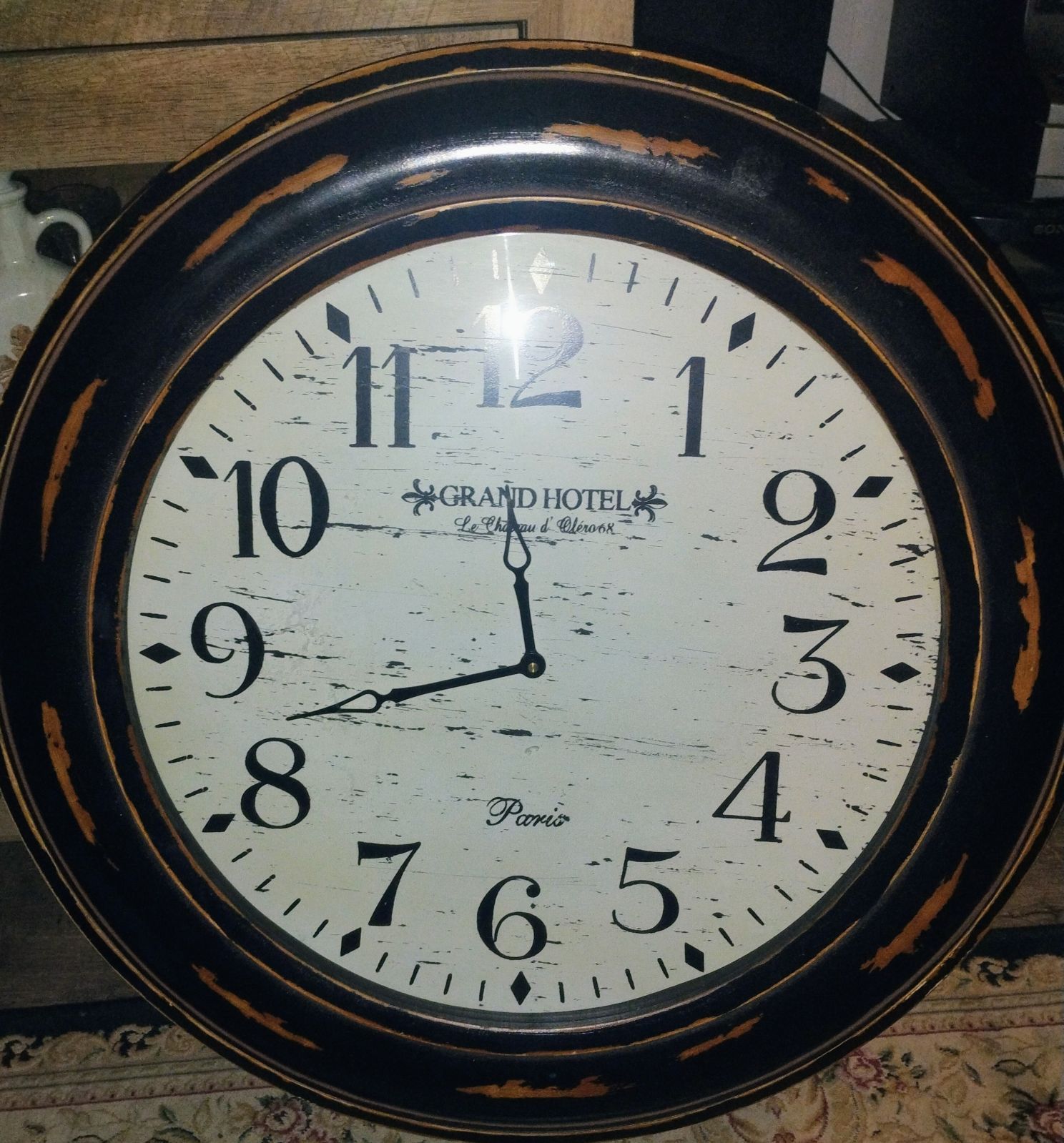 GRAND HOTEL XL Wall Clock! 