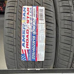 225/40/18 NEW HT Tires 