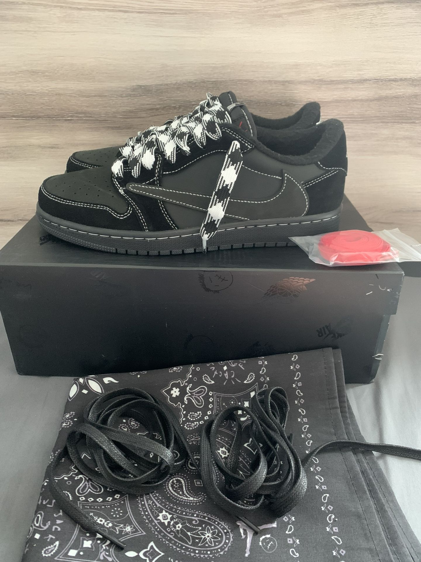 Travis Scott’s Black Phantoms Jordan 1 Low